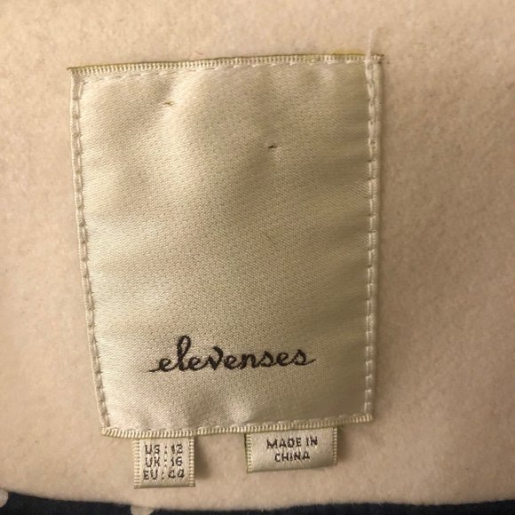 Anthropologie by Elevenses Colette Cream trench - Picture 3 of 4